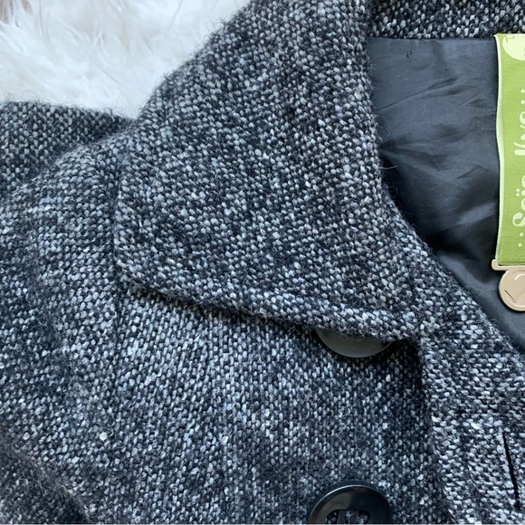 SOIA&KYO - Wool Peacock Coat - Picture 8 of 13